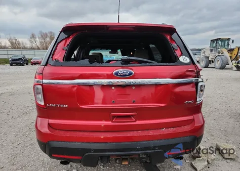 2012 Ford Explorer Limited from USA, damaged, VIN 1FMHK8F86CGA55892